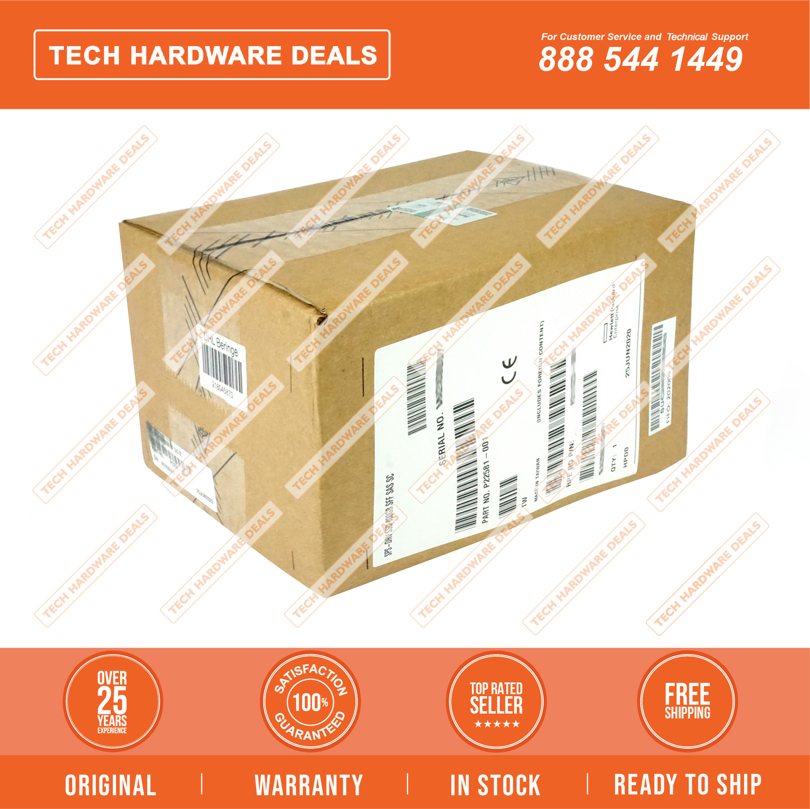 P22581-001  NEW SEALED HPE 800GB SAS 12G MU SFF SC SS540 SSD