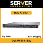 Dell PowerEdge R640 Server 2x Gold 6132 = 28 Cores H730P 128GB RAM 4x trays