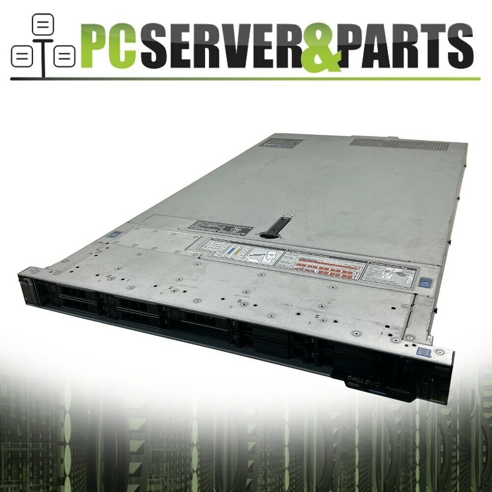 Dell PowerEdge R640 SFF 2x 3.00GHz Gold 6136 48GB RAM 5x 512GB SSD H740P Bezel