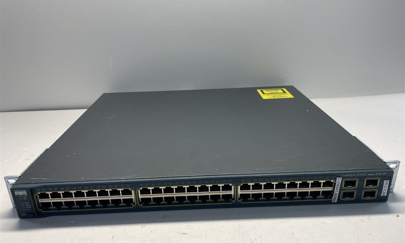 Cisco C3560G 48 Port Gigabit PoE Catalyst Switch (WS-C3560G-48PS-S)