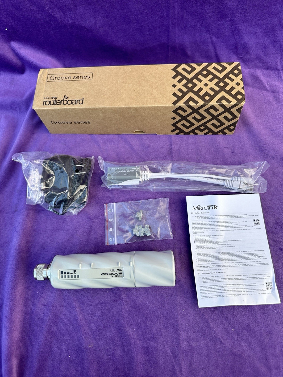 Mikrotik RouterBOARD Groove GA-52HPacn GrooveA 52 ac 2.4/5GHz