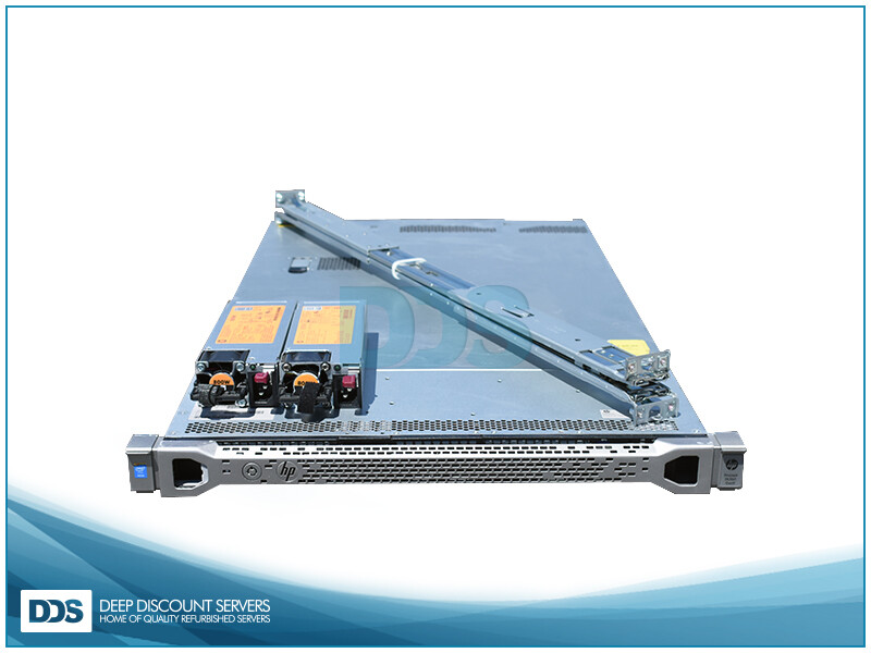 HP DL360 G9 755259-B21 4 LFF (2)E5-2695V4 18-C 2.10Ghz 32GB (2)800W Rails Bezel