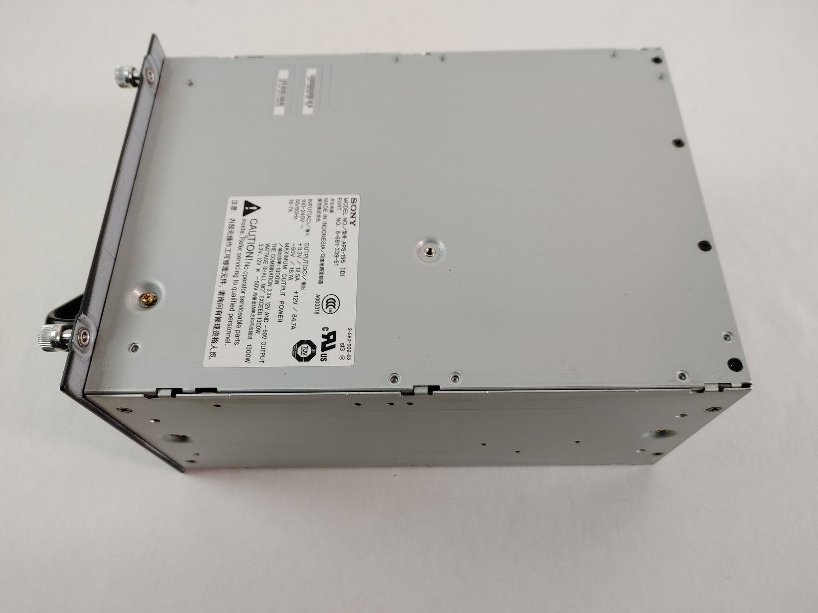 Cisco 8-681-339-51 Catalyst 4500 1300 W Proprietary Server Power Supply APS-195
