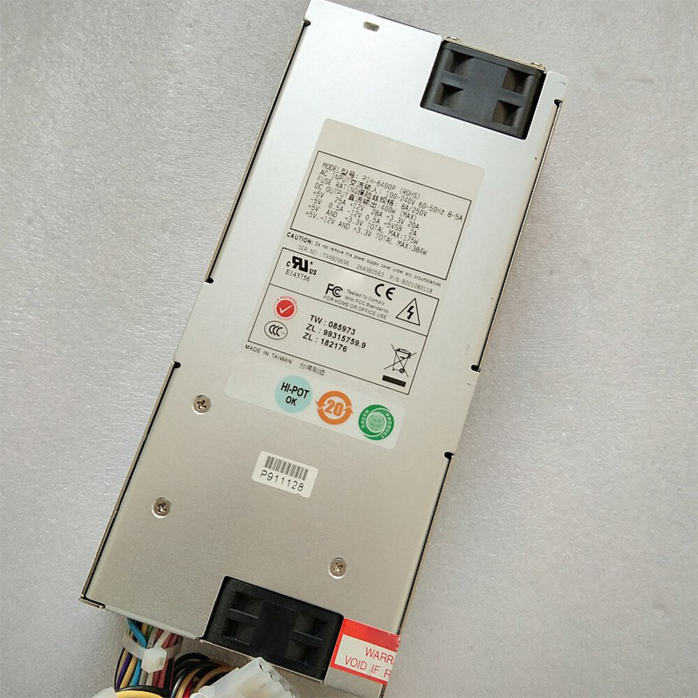 P1H6400P Server Power Supply PSU 400W P1H-6400P