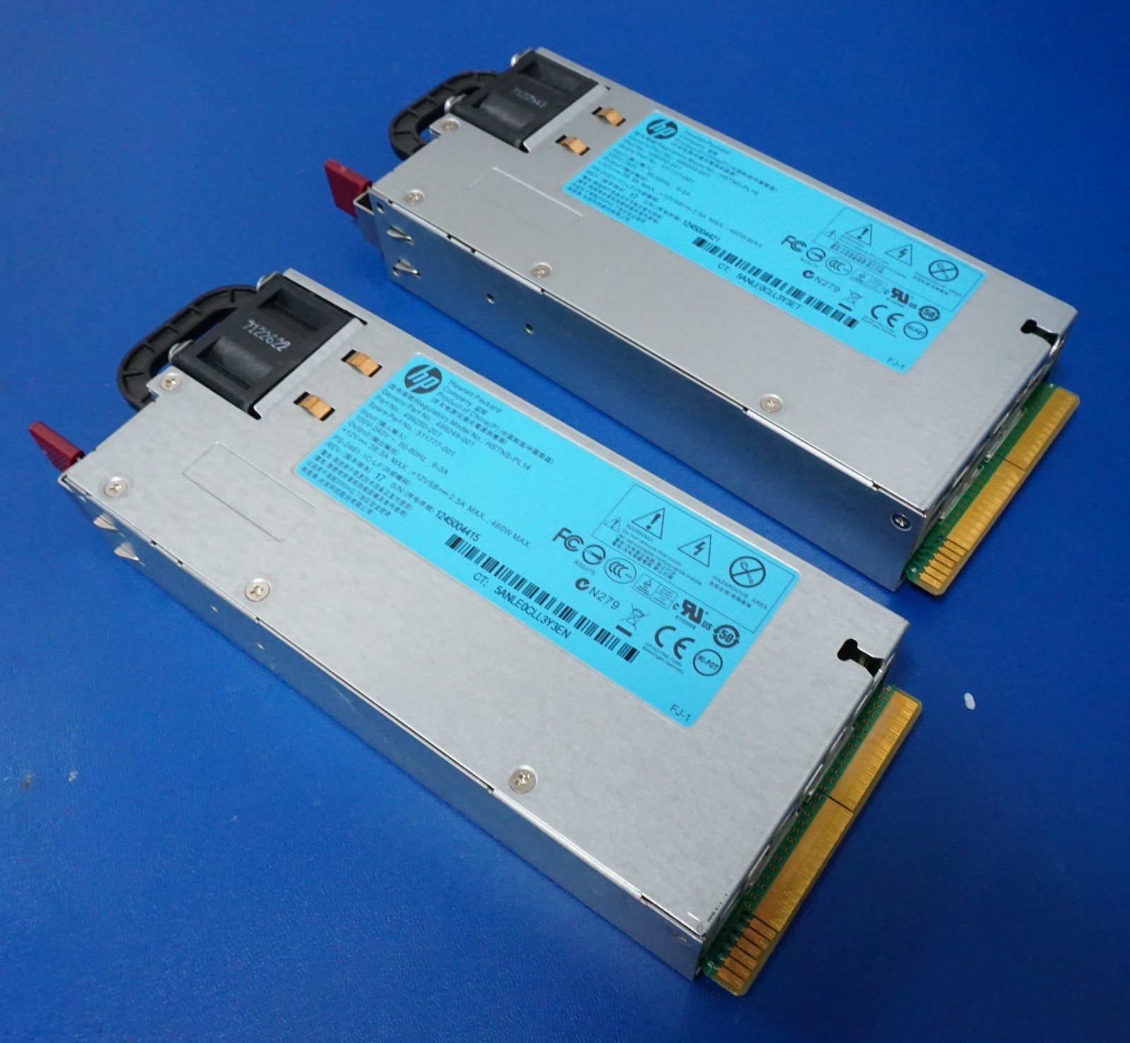 2 HP 499250-201 Proliant DL360p G8 460W Hot Swap Server Power Supply