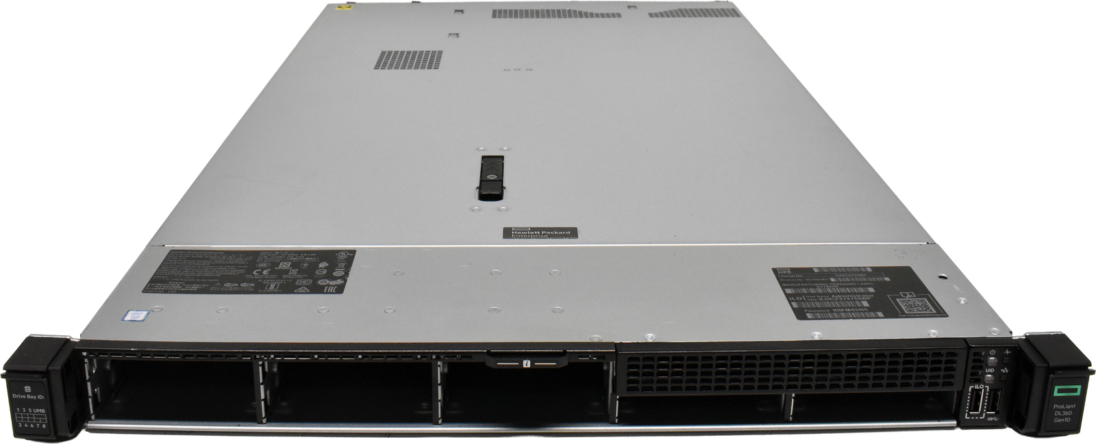 HP ProLiant DL360 G10 2U 2x Gold 5122 4C 128GB RAM DDR4 8x SFF 2.5 Gen10 208i