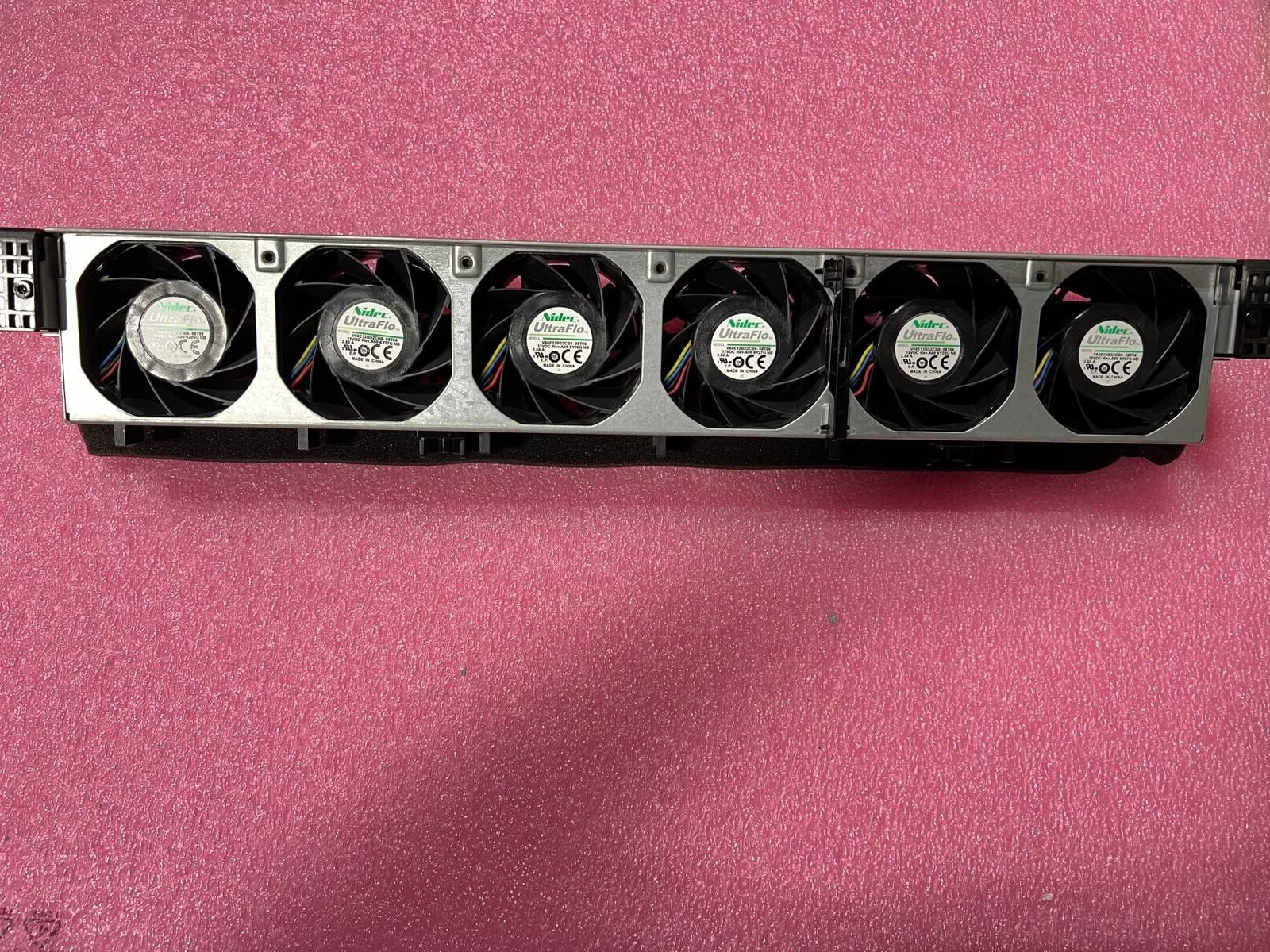 HP ProLiant DL380 Gen9 6-Slot Fan Cage w/ 6x Fan Assembly P/N:777294-001