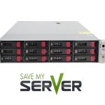 HP Proliant DL380 G9 Server | 2x 2650 V4=24 Core | 96GB | P440ar | 4x 4TB +Trays