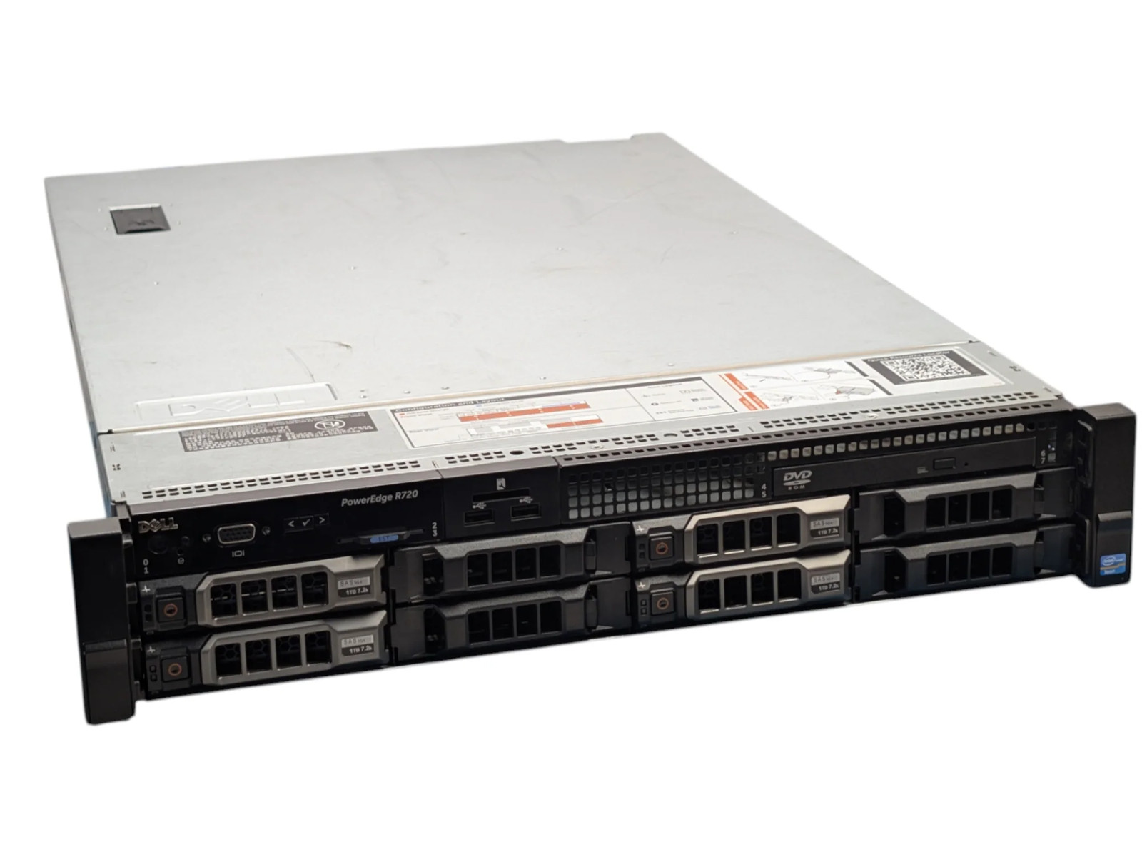 DELL PowerEdge R720 GPU Server 2x Xeon E5-2680 v2 128GB RAM  –