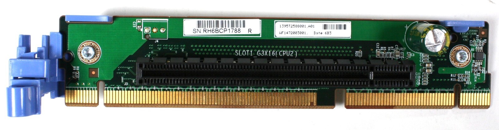 CY3R8 0CY3R8 DELL POWEREDGE R630 RISER BOARD CARD 2 FOR PCIE SLOT 1 x16 PCI-E