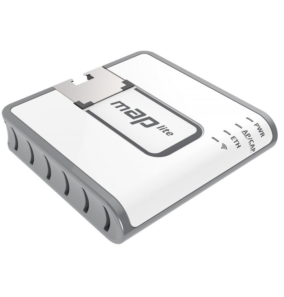 MikroTik mAP lite RBmAPL-2nD Router | Compact PoE WiFi | 650 MHz Processor