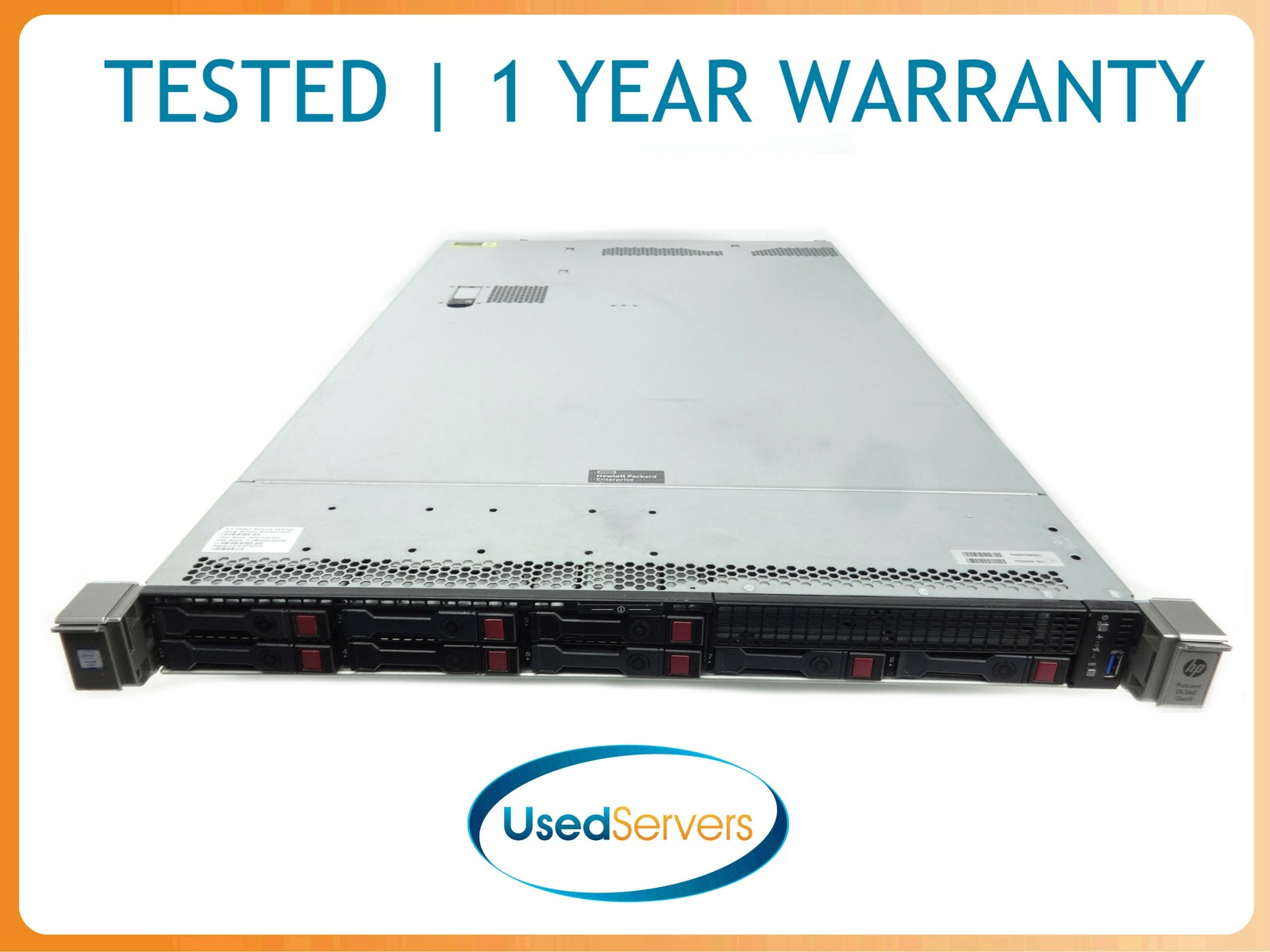HP DL360 G9 8SFF 2x2623v3 3.0GHZ=8Cores 64GB 8x600GB 12G SAS P440ar