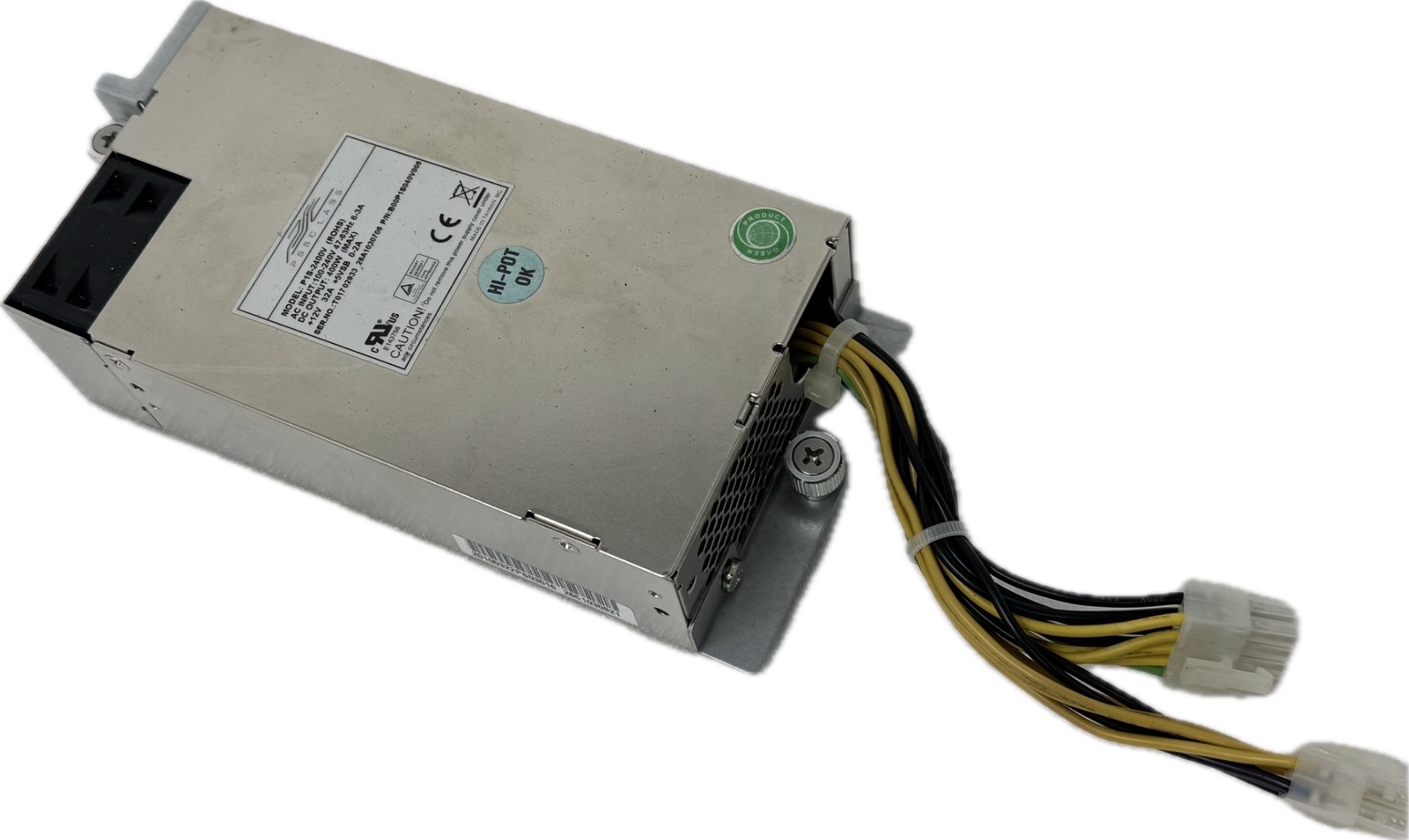 PSSC LABS P1S-2400V ROHS 1U AC Server Power Supply PSU 400W +12V 32A +5VSB 0-2A