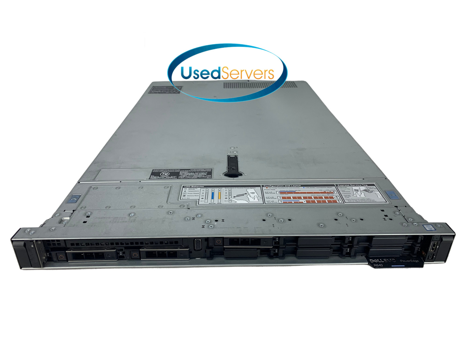 Dell Poweredge R640 2xGold 5122 3.6GHZ=8Cores 512GB 3xHD Tray H730P