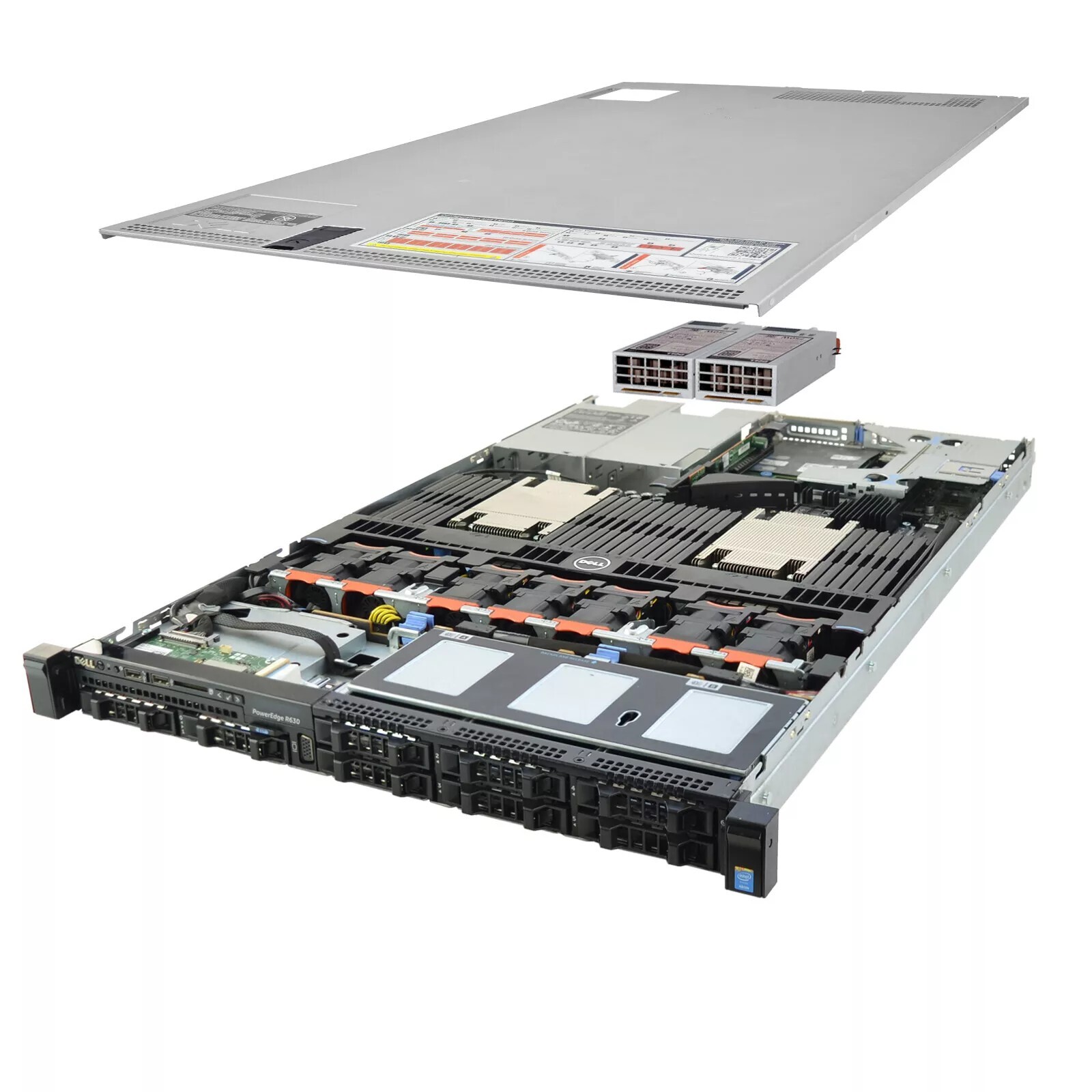Dell PowerEdge R630 Server 2x E5-2680v3 2.50Ghz 12-Core H730 No Ram 2x 750w PSU