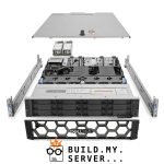 Dell PowerEdge R750xs Server 2.80Ghz 16-Core 512GB RAM 96.8TB Storage Rails