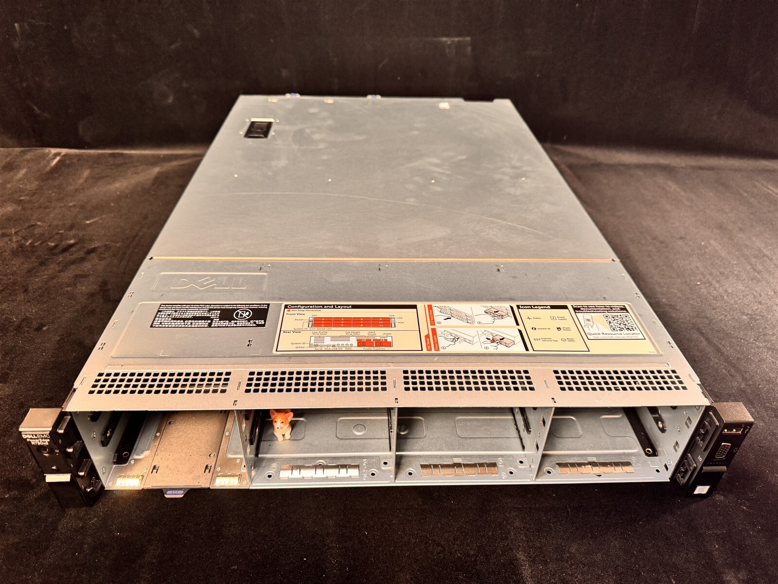DELL POWEREDGE R730xd 12LFF 2x 12 CORE E5-2670V3 2.3GHz 256GB 12x 2TB SATA H730P