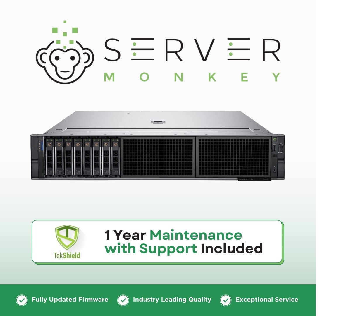 Dell PowerEdge R750 Server | 2x Silver 4310 24 Cores | 384GB | 8x HDD Trays
