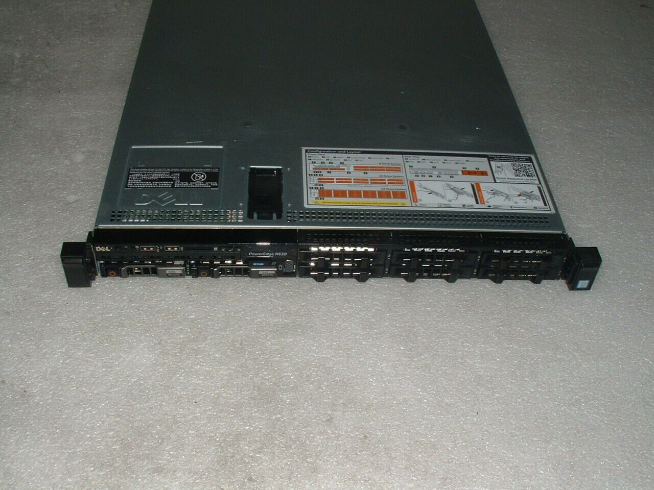 Dell Poweredge R630 2x Xeon E5-2630 v3 2.4ghz 16-Cores / 128gb / H330 / 2x Trays