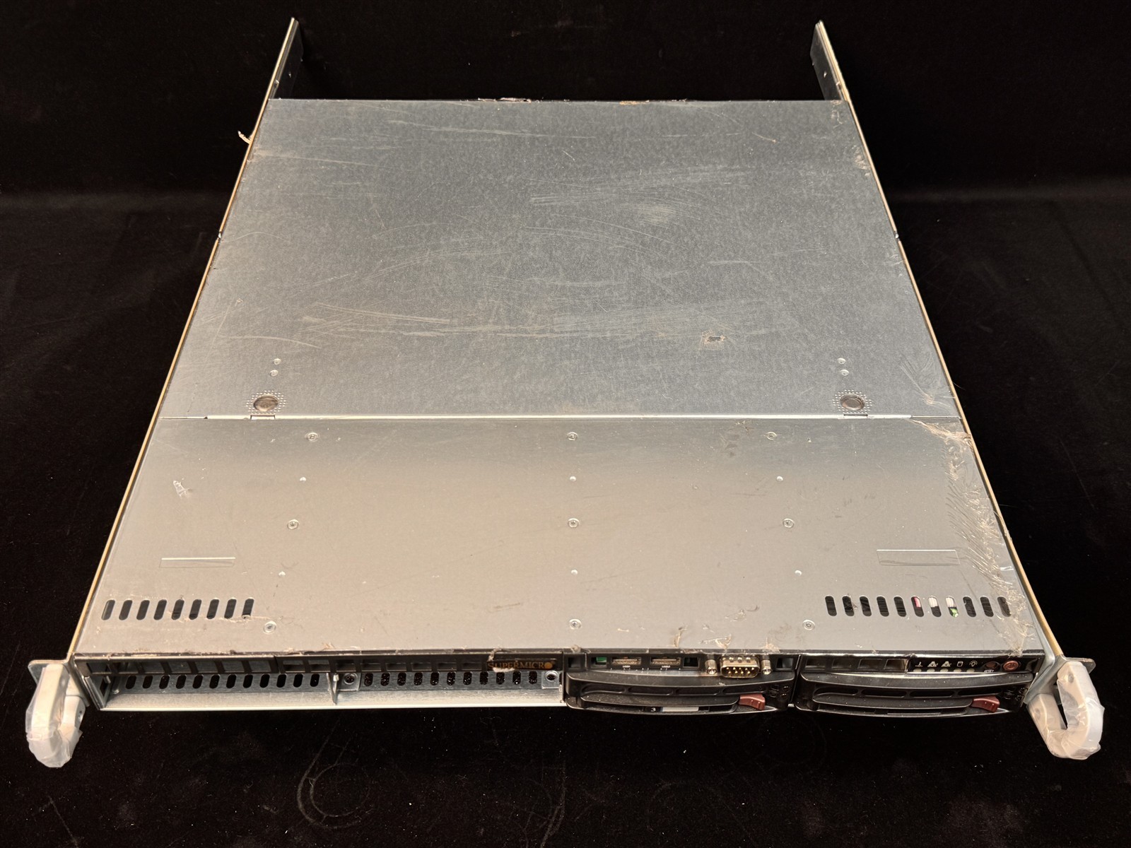 SUPERMICRO CSE-813M X9SCL+-F 1U SERVER 4LFF 1xQC E3-1240V2 3.4G 8GB RAM 1x 250GB