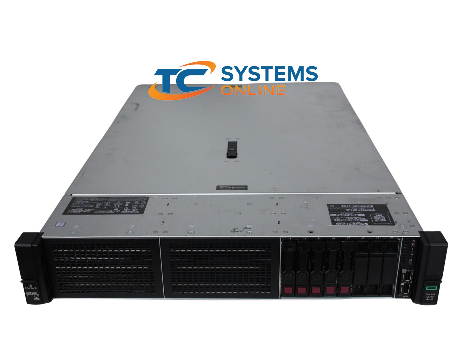 HPE Proliant DL380 G10 2xGold 6152 2.1GHZ=44Cores 256GB 5x600GB 12G SAS P408i-a