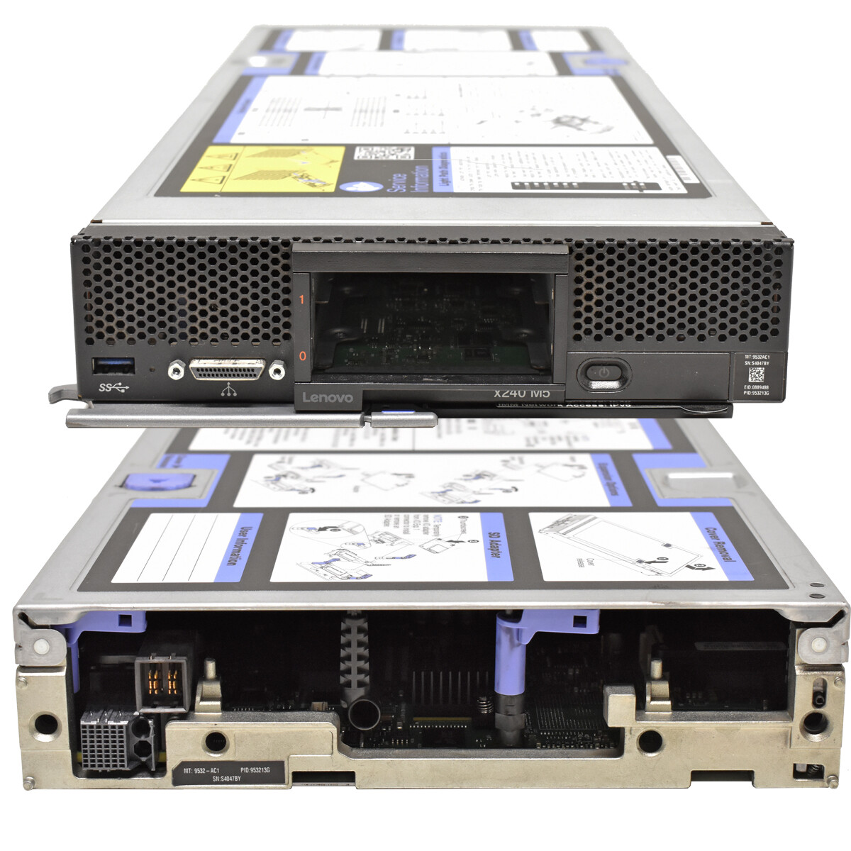Lenovo Flex System X240 M5 9532-AC1 2xHS + CN4052 Dual Port 10GbE