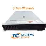 Dell Poweredge R740 2xSLVR 4116 2.1GHZ=24Cores 256GB 8xHD Tray H730P