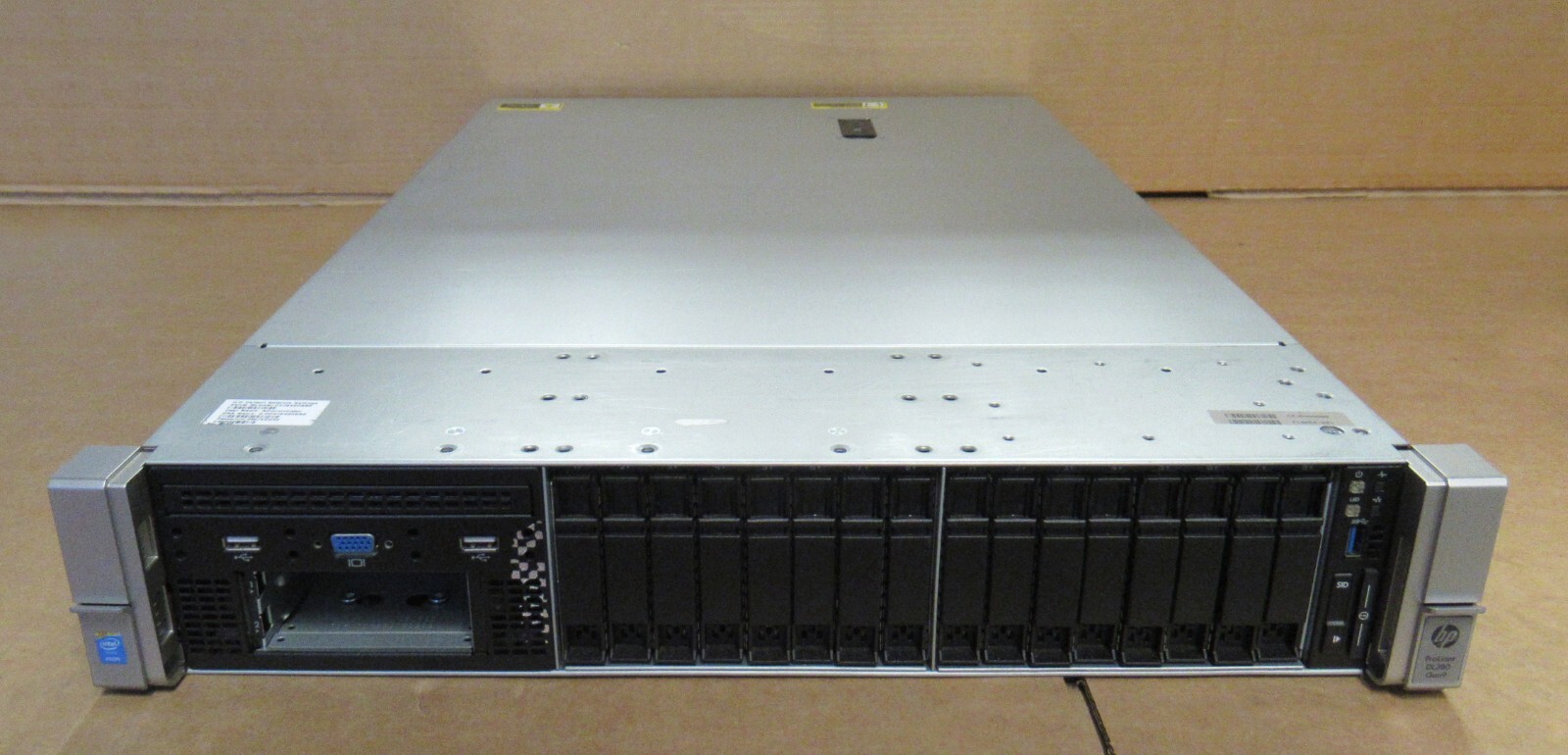 HP Proliant DL380 Gen9 G9 18 x 2.5″ Bay 2U Server 2 x 500W PSU – 719064-B21