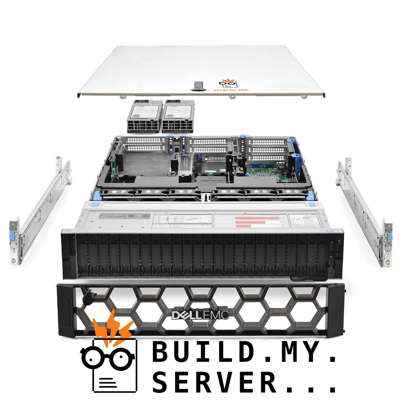 Dell PowerEdge R740xd NVMe Server 2.30Ghz 36-Core 64GB RAM 16x 960GB NVMe SSD