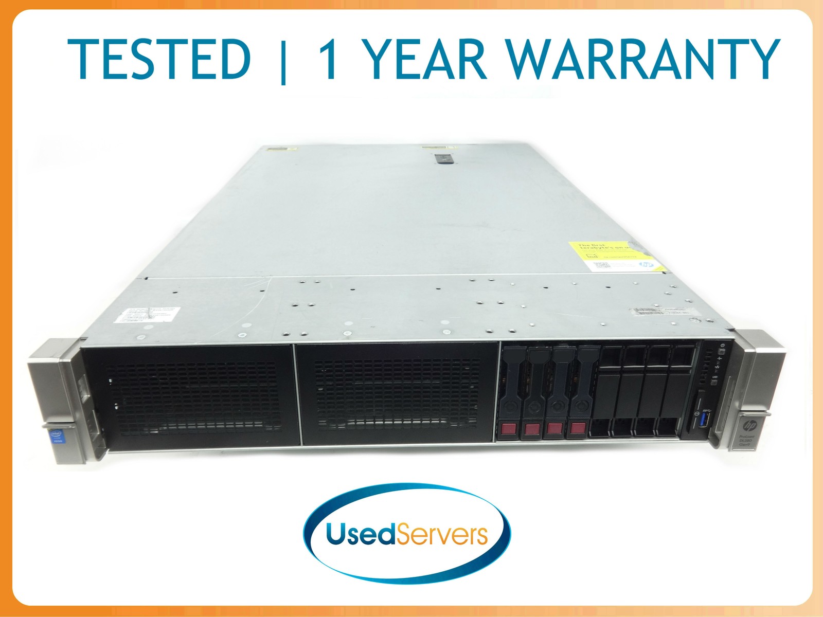 HP DL380 G9 8SFF 2x2650v4 2.2GHZ=24Cores 256GB 4×1.8TB 12G SAS P440ar