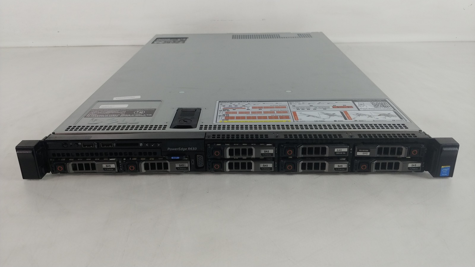 Dell PowerEdge R630 Xeon E5-2620 v3 128 GB PC4-17000R 1U No Drives
