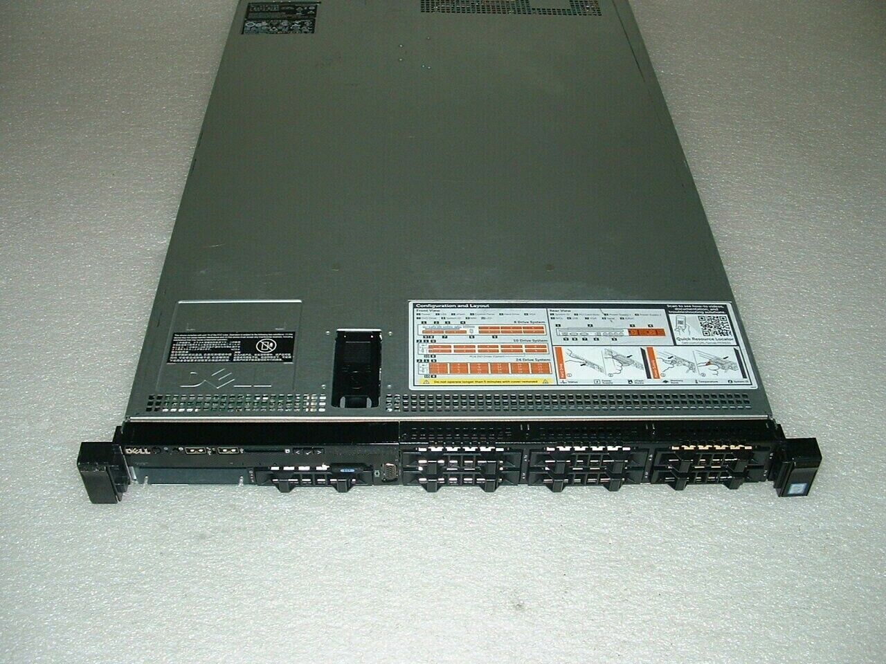 Dell Poweredge R630 2x Xeon E5-2699 v3 2.3ghz 36-Cores / 128gb / H730 / iDracEnt