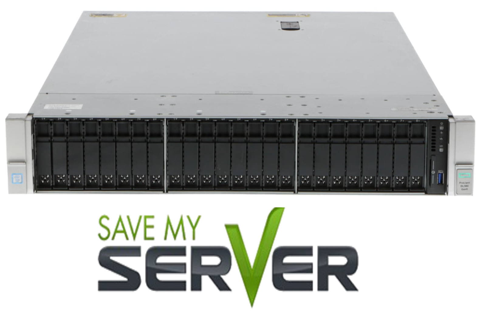 HP Proliant DL380 G9 Server | 2x E5-2697 V3 512GB RAM 8×1.2TB SAS 8x1TB SATA
