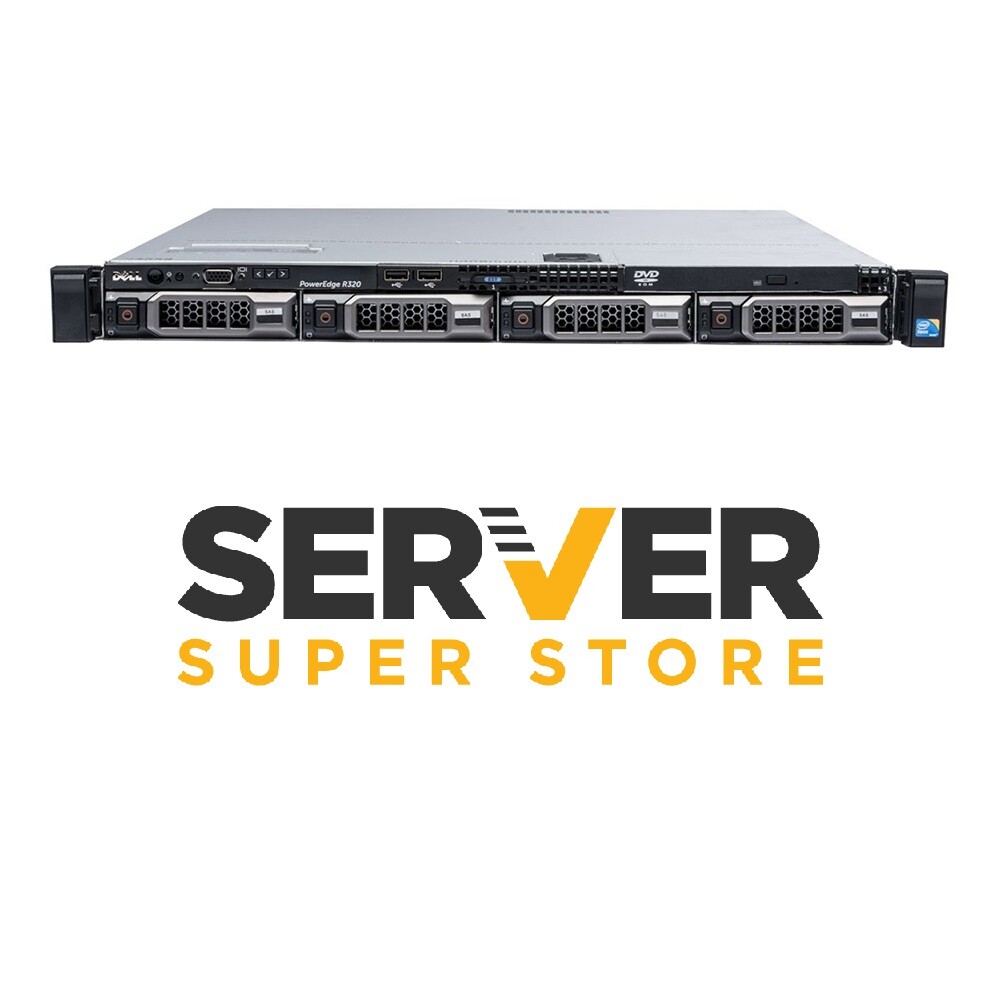 Dell PowerEdge R320 Server 1x E5-2450 V2 – 2.50GHz | H710 | 32GB RAM | 4x trays