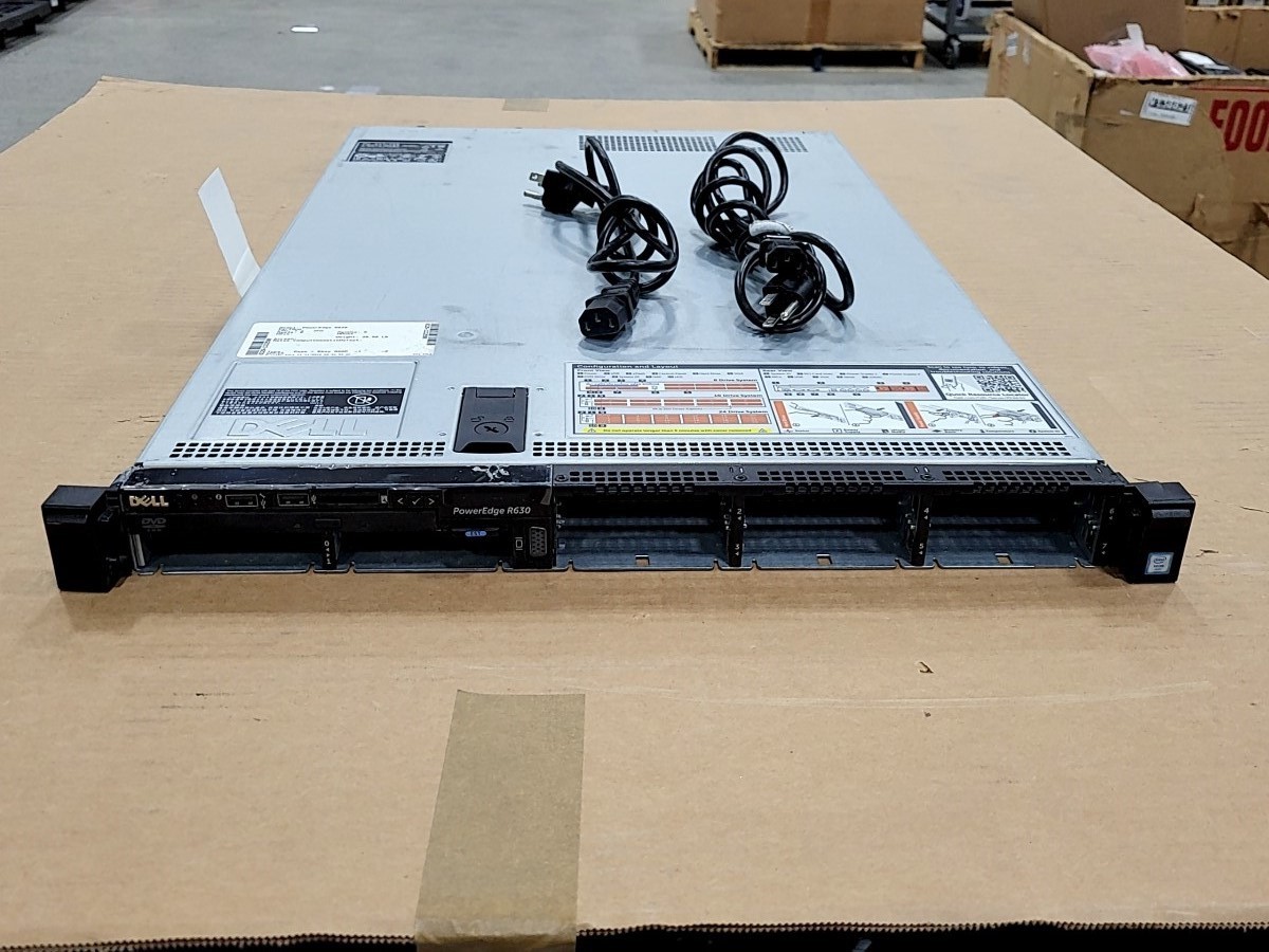 DELL PowerEdge R630 2.5″ Rackmount Server 2*INTEL XEON E5-2690 V3 64GB SEE NOTES