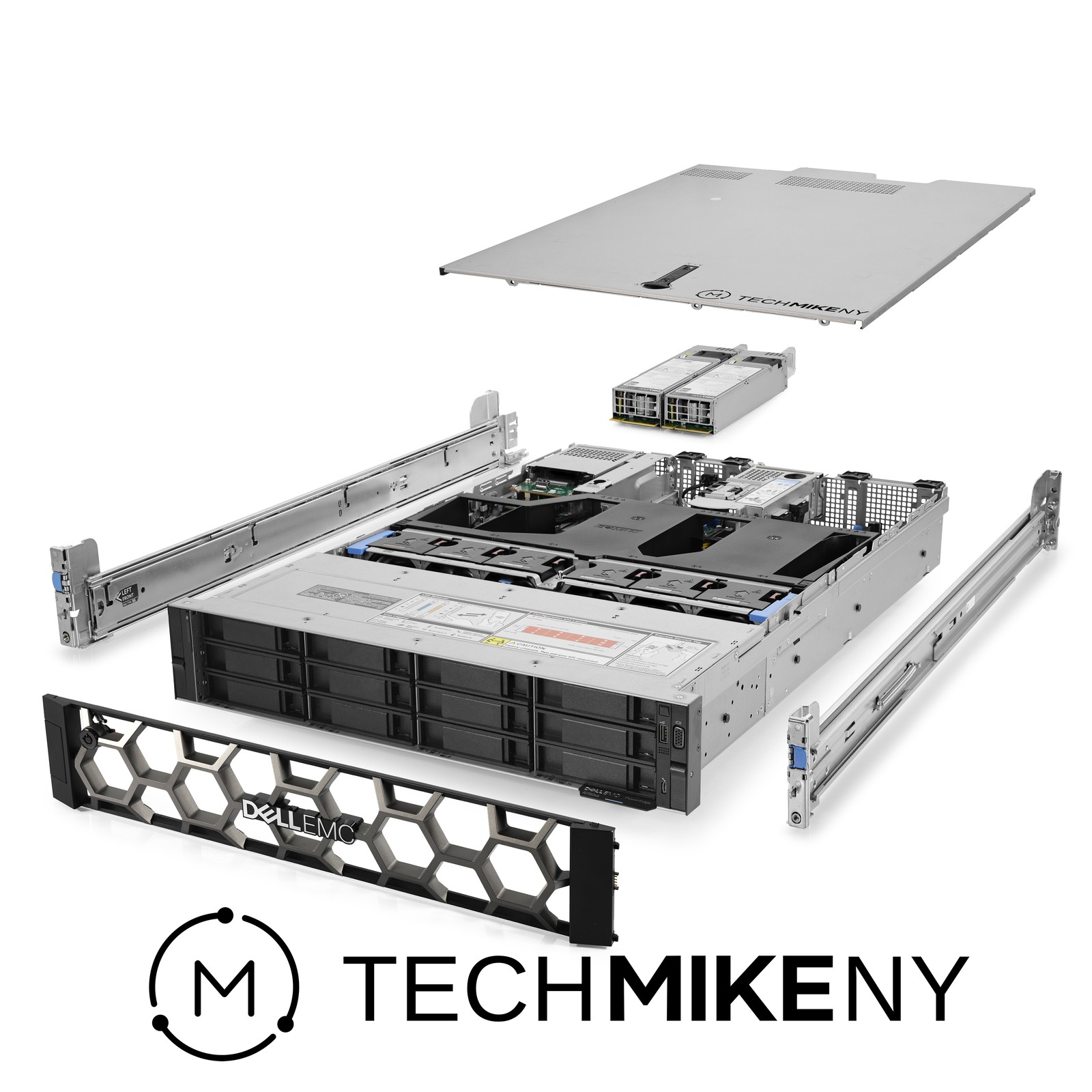Dell PowerEdge R750xs Server 2x Gold 6330 2.00Ghz 56-Core 1.0TB RAM 2x 12TB SAS