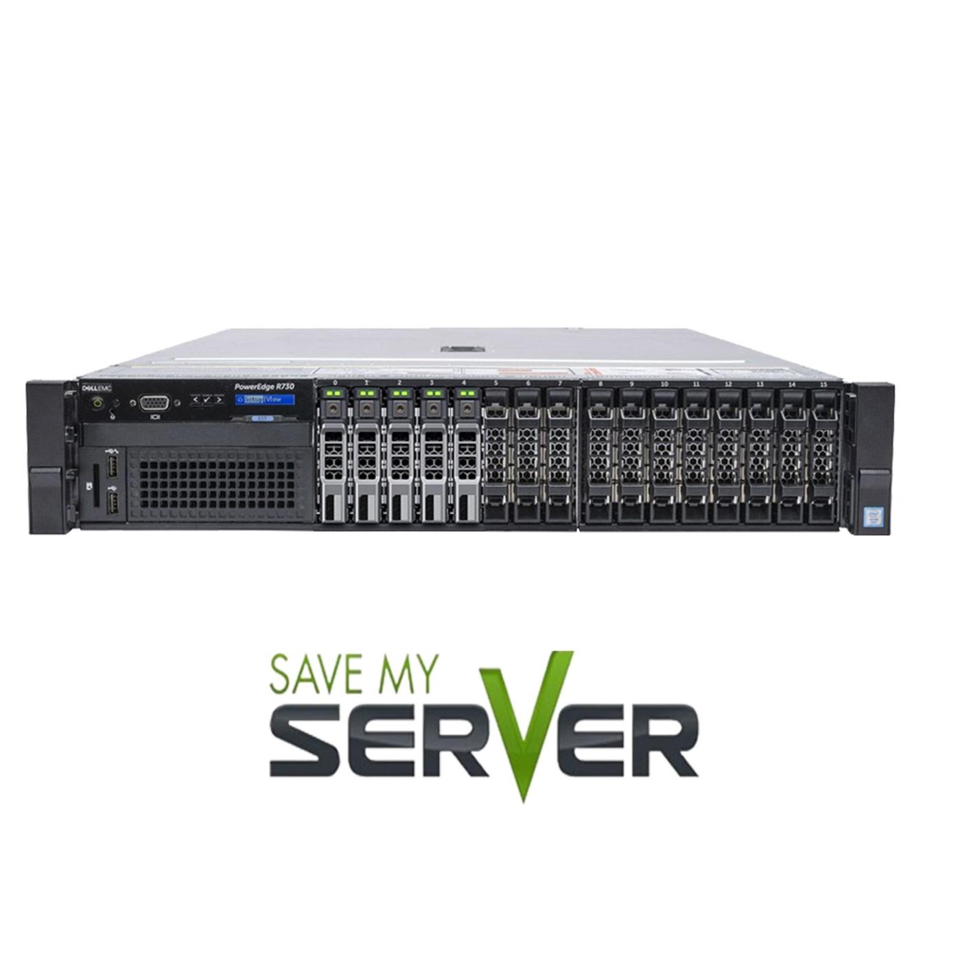 Dell PowerEdge R730 Server | 2x E5-2673 V3 = 24 Core | H730P| Choose RAM/ Drives