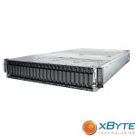 Dell PowerEdge C6400 Server w/ 1x C6525 1x EPYC 7402P 2.8GHz 24C 16GB