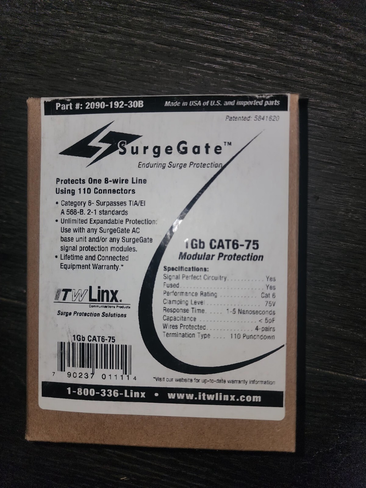 ITX Linx SurgeGate 1Gb CAT6-75