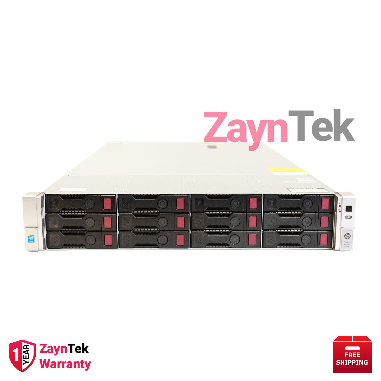 HPE PROLIANT DL380 G9 12LFF RACKSERVER 32GBDDR4 1xE52620v3 NEW HPE 36TB HDD 0 HR