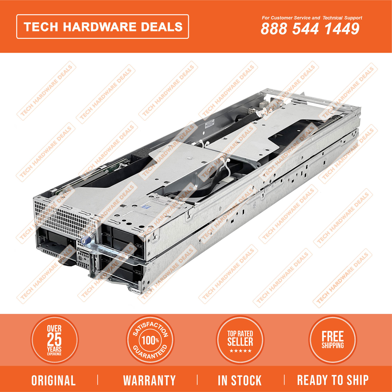 768535-B21    HP ProLiant XL250a Gen9 Double-width 2P 1.0m Rear-cabled Hot PlugD
