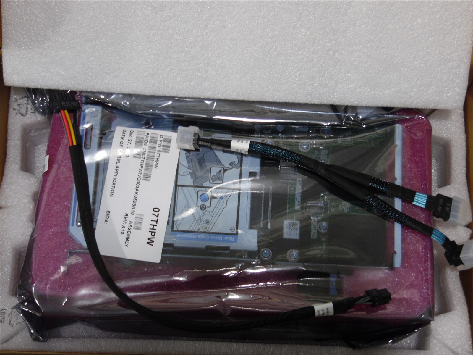 DELL EMC R750 POWEREDGE SERVER DUAL NVME 2.5″ HDD REAR BAY 7THPW