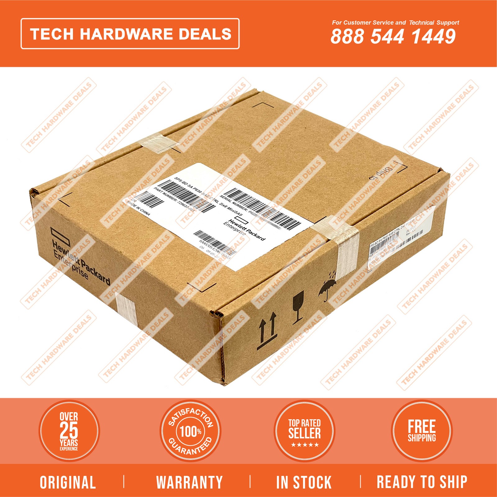 698551-001  NEW SEALED HP Smart Array P830/4GB FBWC No Battery 12Gb 2-ports Int