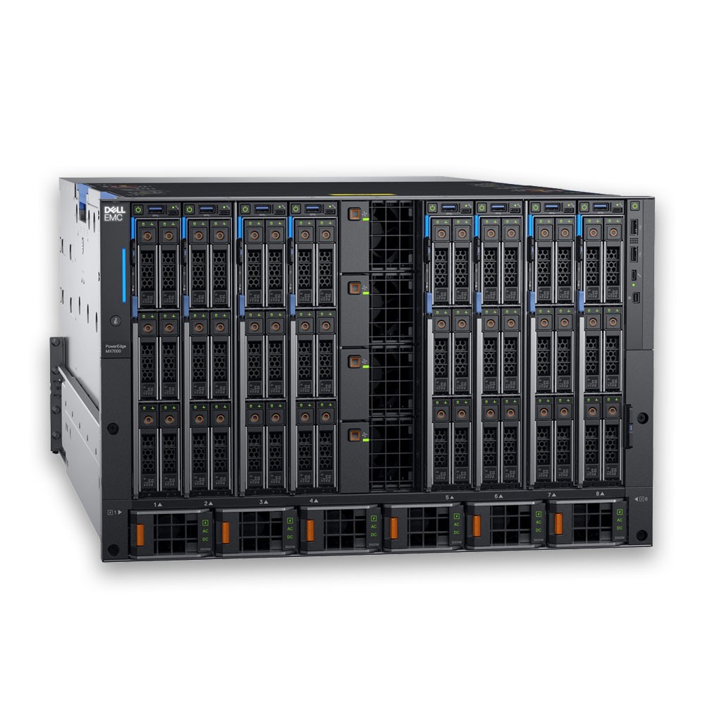 Dell MX7000 Server 4x MX740C 2x Gold 6132 2.6GHz 14C 128GB 4x 3.84TB SSD