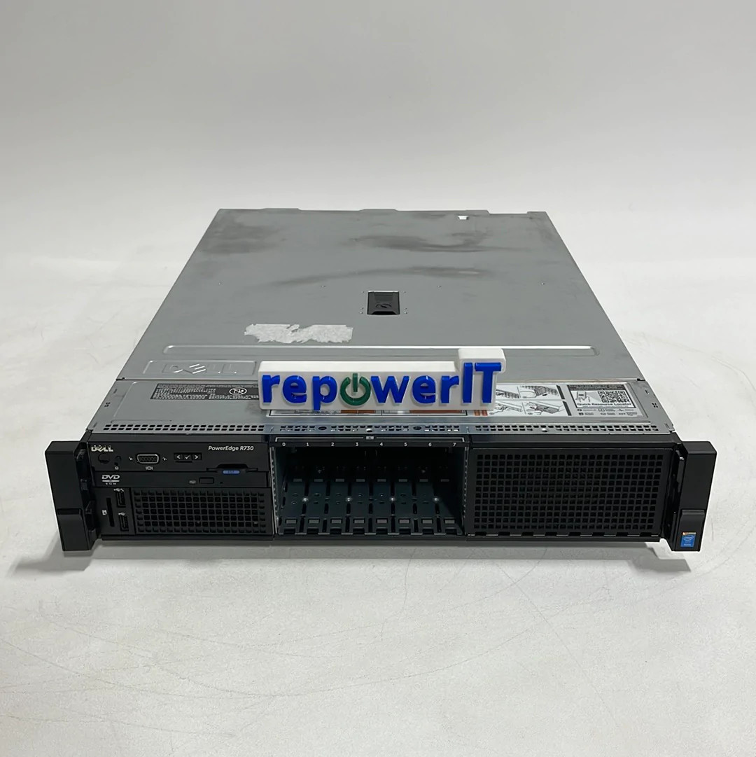 Dell PowerEdge R730 2U Rack-Mount Server + 8x 2.5″ Front HDD Bay Grade B