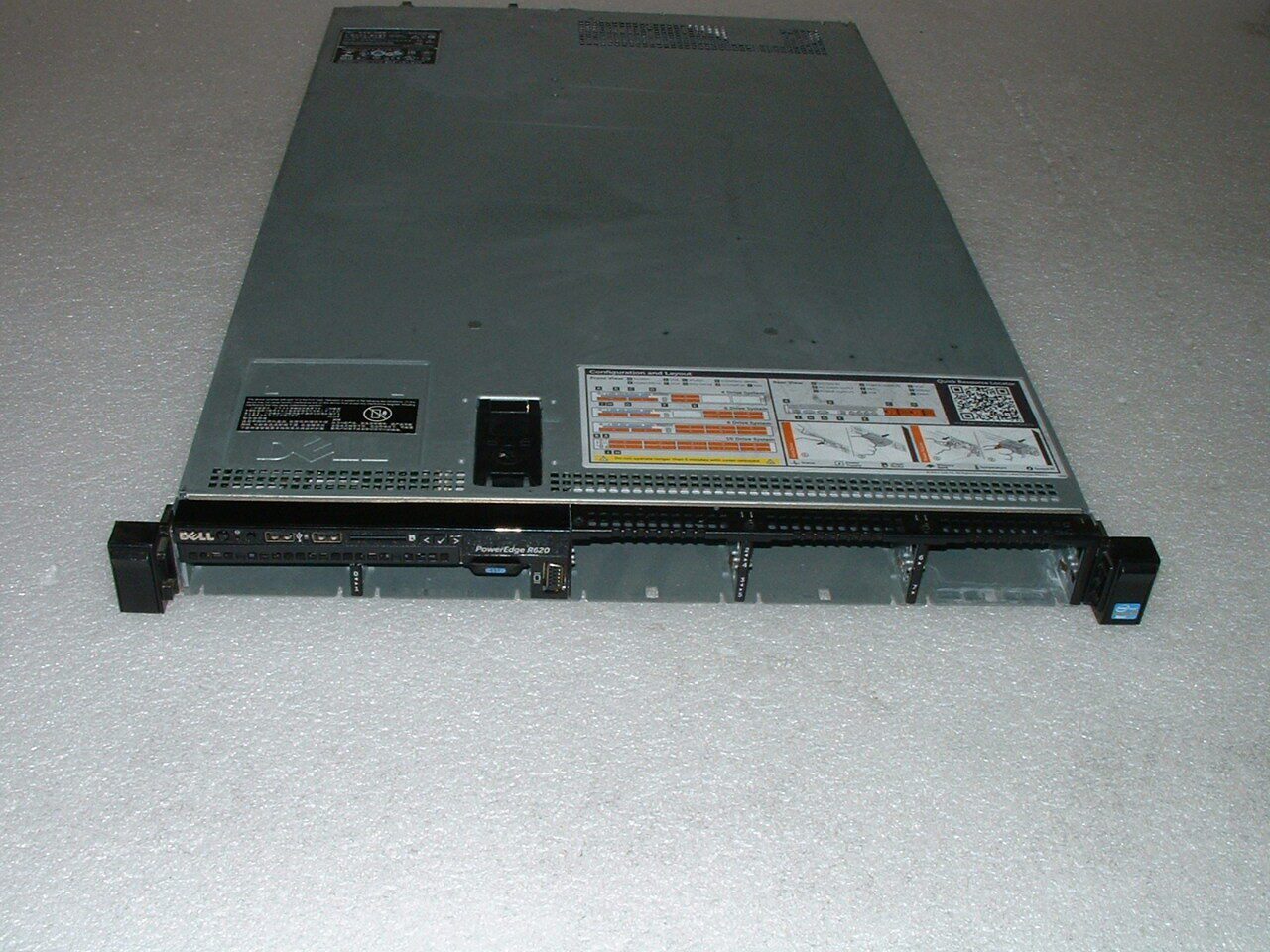 Dell Poweredge R620 8-Bay 2x E5-2680 v2 2.8ghz 20-Cores  128gb   H710  2x 1TB…
