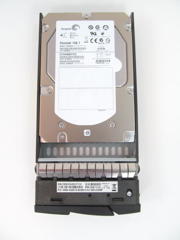 Compellent HNW-450G15-SAS6-X15-7-DD-COMP Compellent 450GB SAS 15k 6GBPS vt