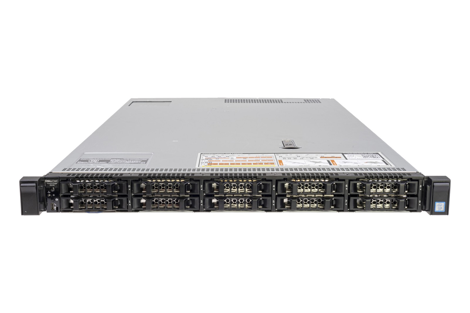 Server Dell PowerEdge R630 10×2.5″ 2xE5-2683v3 64GB 2x960GB SSD H730 iDRAC8