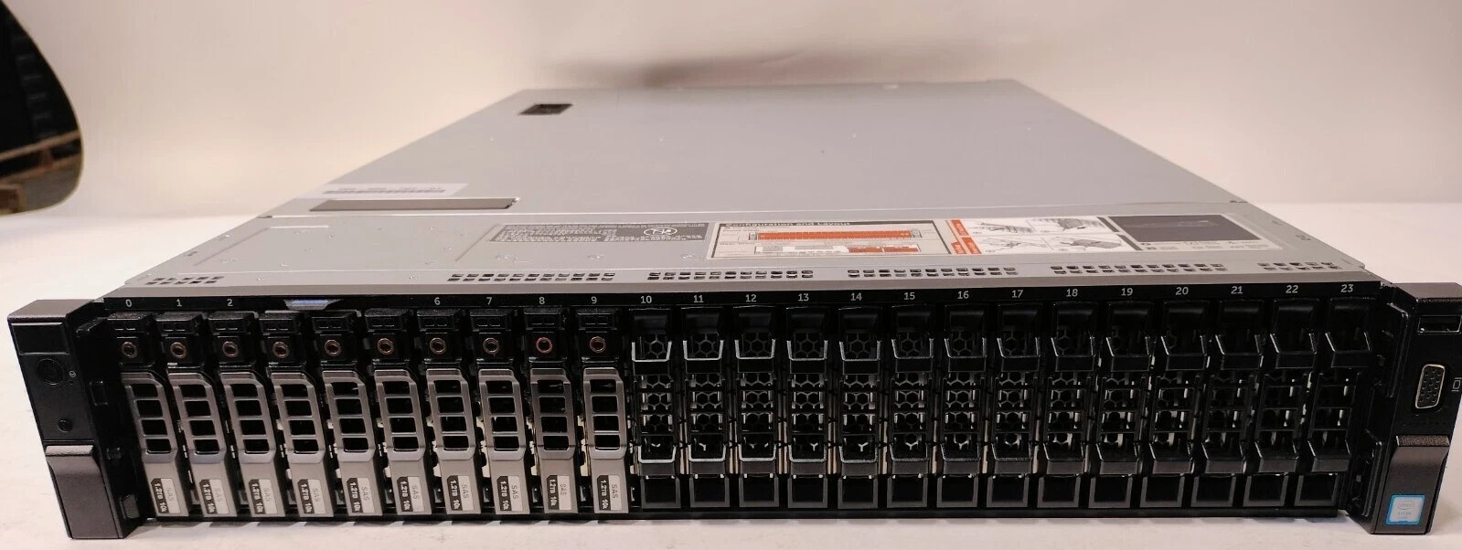 Dell PowerEdge R730XD DUAL XEON E5-2680 v4 2.4GHz 28 Core 256GB RAM 10×1.2TB HD