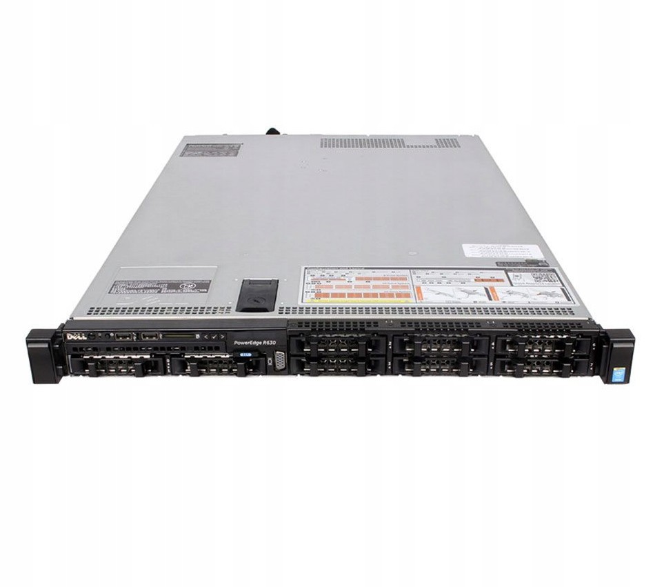 Server Dell PowerEdge R630 8×2.5″ 2xE5-2623v3 128GB 2x480GB SSD H730 iDRAC8